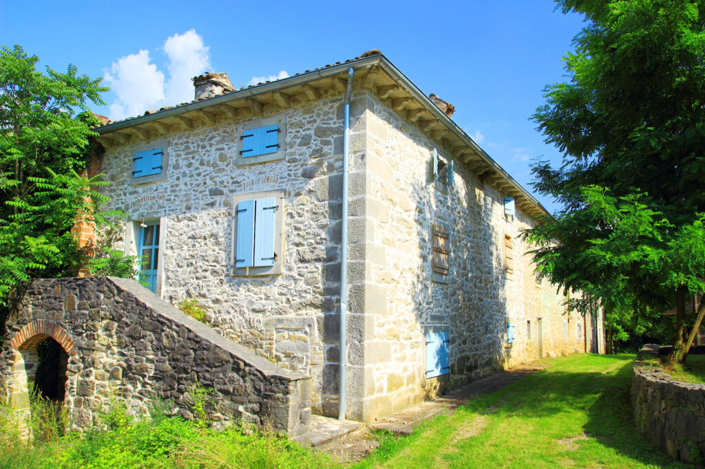Beautiful stone house